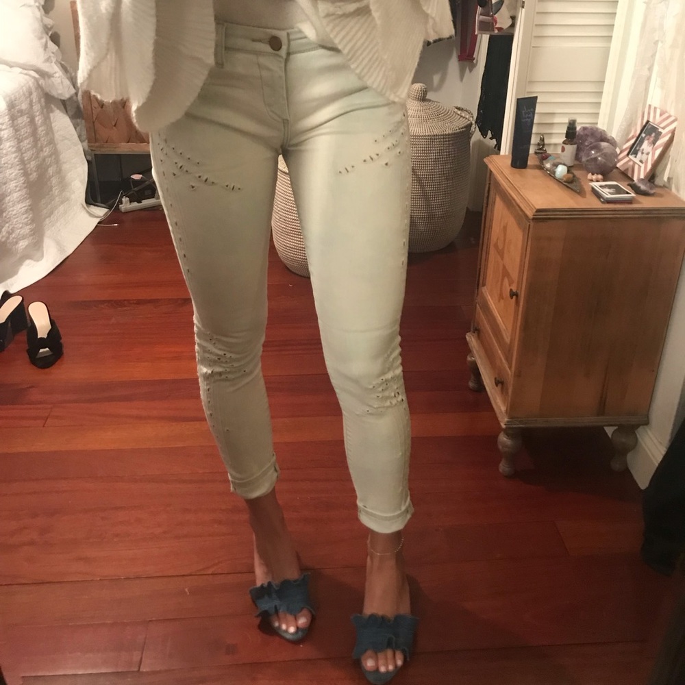 BLANK NYC white wash jean